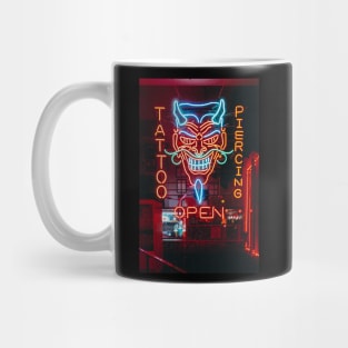 Night City Tattoo Artist Mug